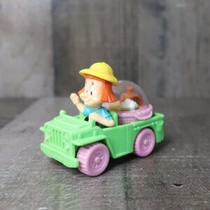 1992 Tiny Toons Animaniacs Elmyra in Green Car McDonalds Toy 90s